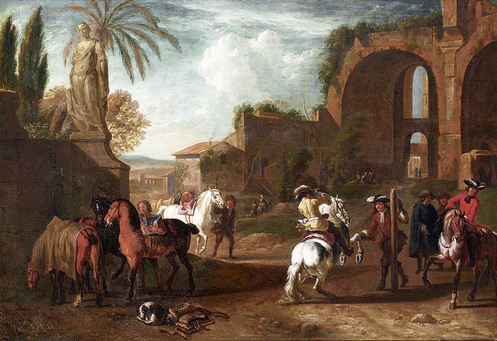 a riding school